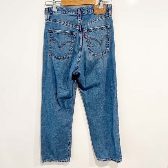 Levi's Ribcage Straight Ankle Jeans At the Ready - Picture 5 of 14